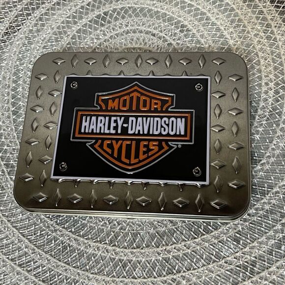 Harley Davidson Limited Edition Playing Cards with Metal Tin NWT - Picture 3 of 6
